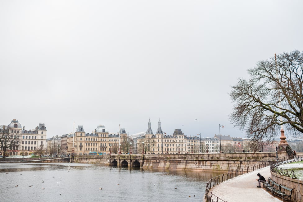 The lakes in Copenhagen