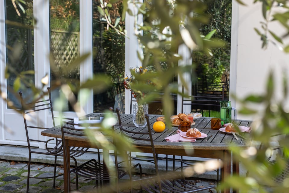 Parisian Backyard 