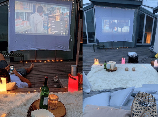 Outdoor Home Cinema